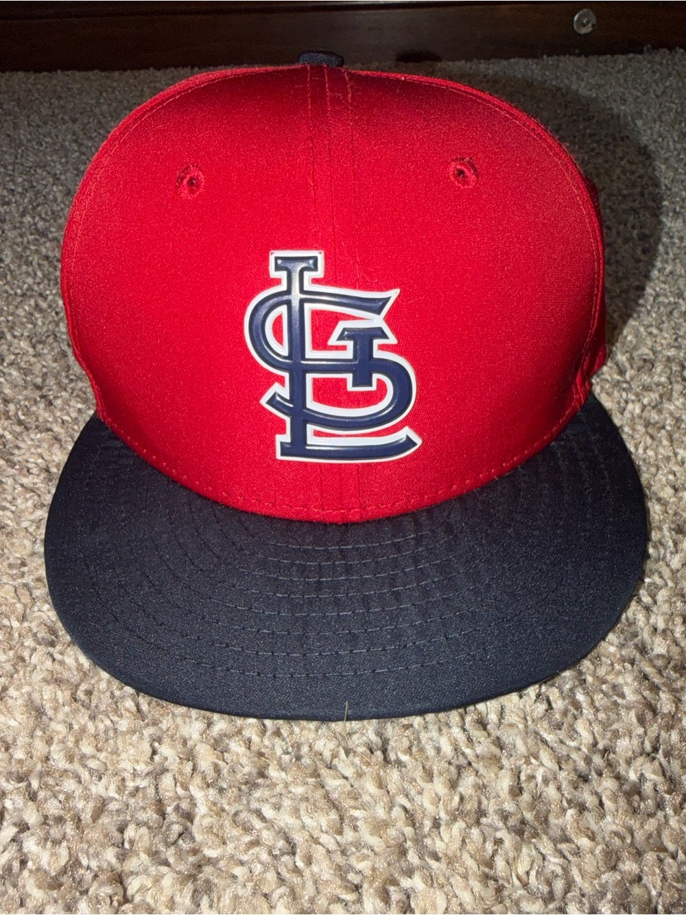 St. Louis Cardinals Hat Cap Fitted 6 5/8 kids size Red MLB MLB 59Fifty New Era